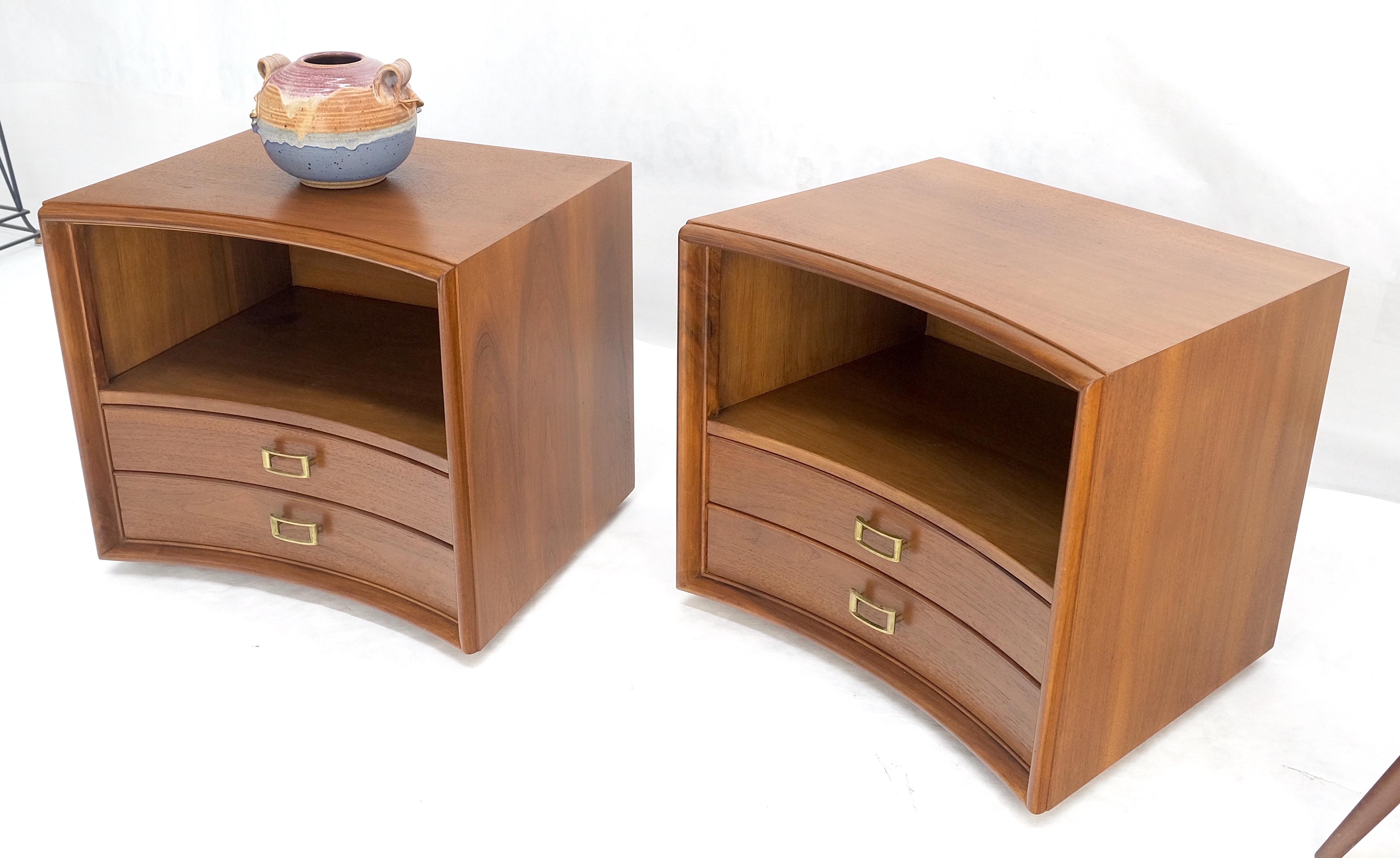 Paire de tables de nuit MINT ! Paul Frankl John Stuart en vente 3