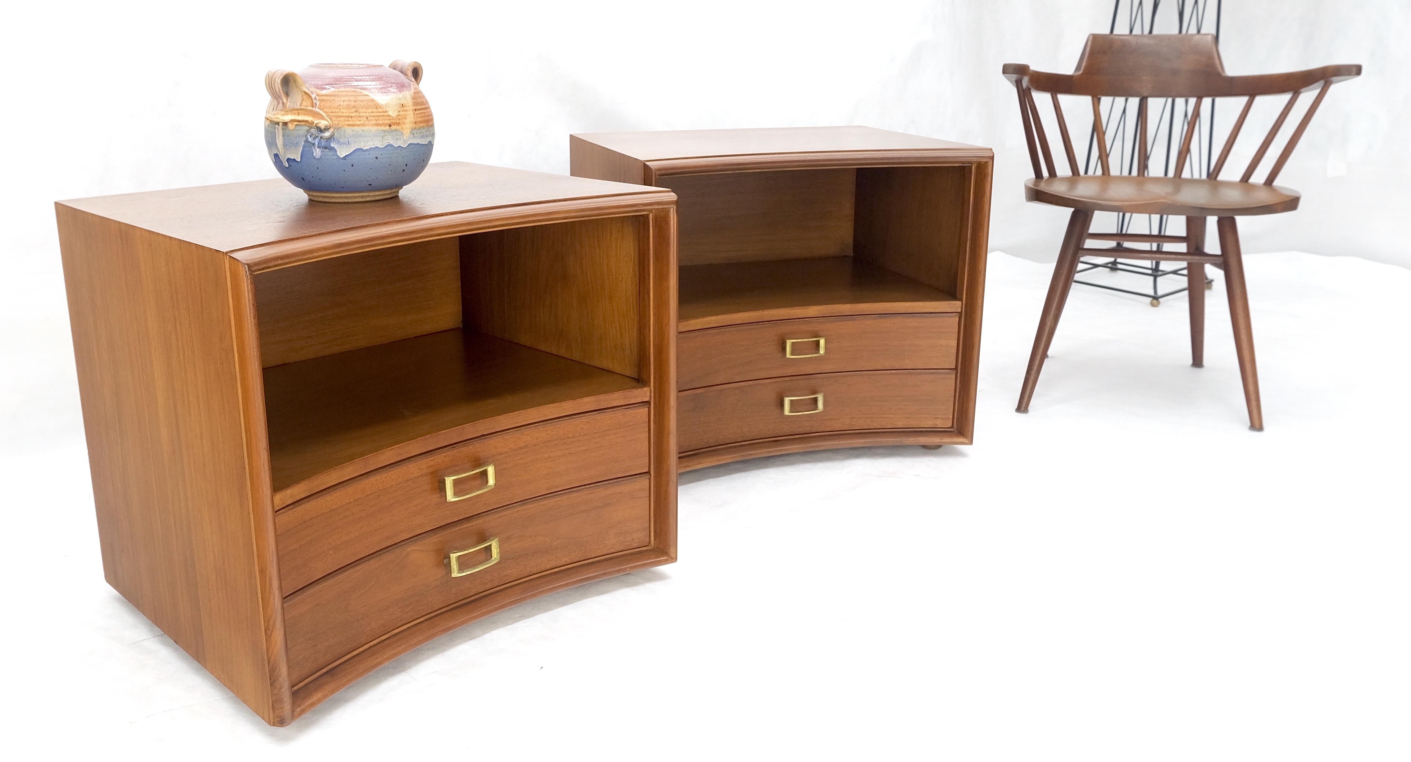 Paire de tables de nuit MINT ! Paul Frankl John Stuart en vente 5