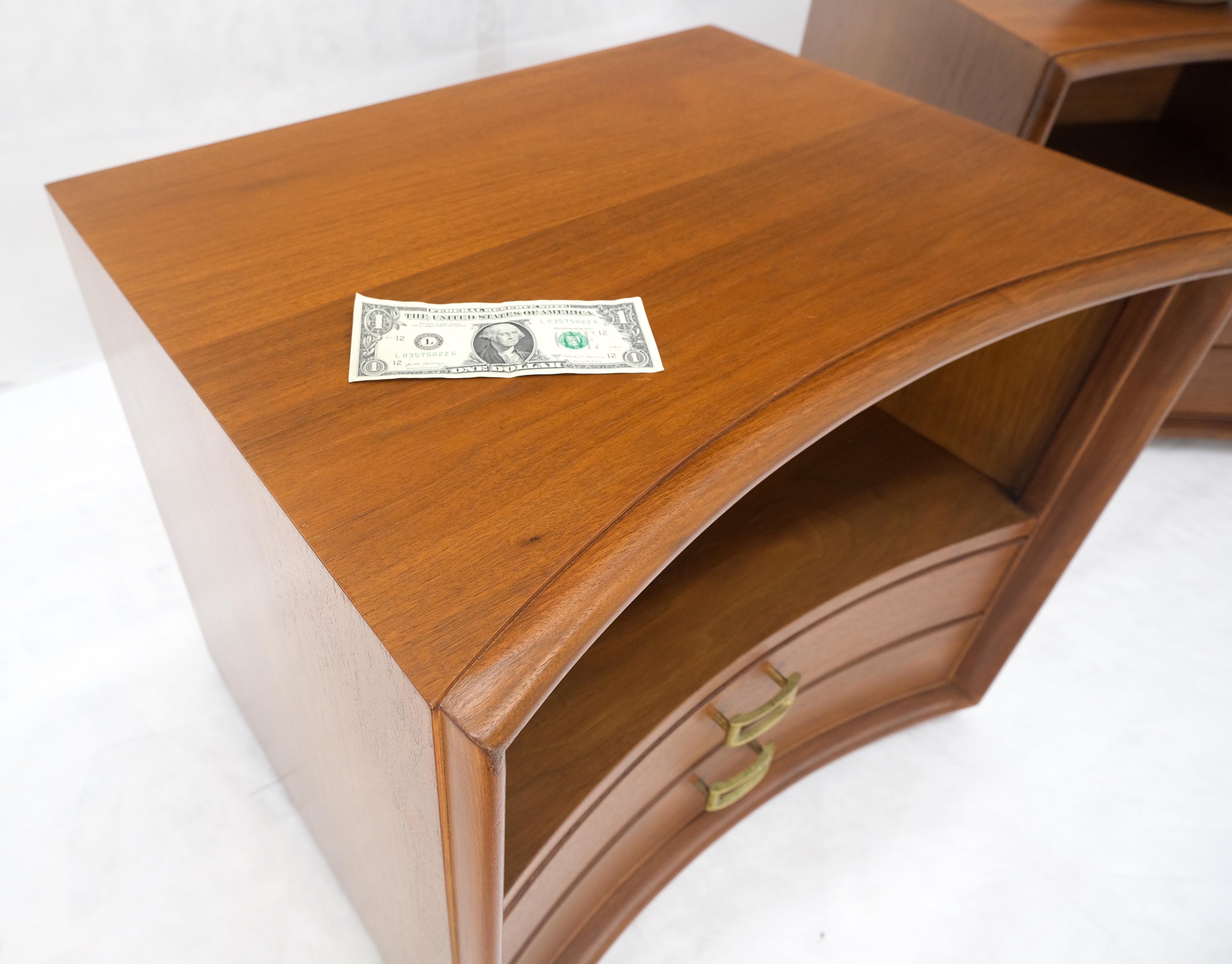 Paire de tables de nuit MINT ! Paul Frankl John Stuart en vente 7