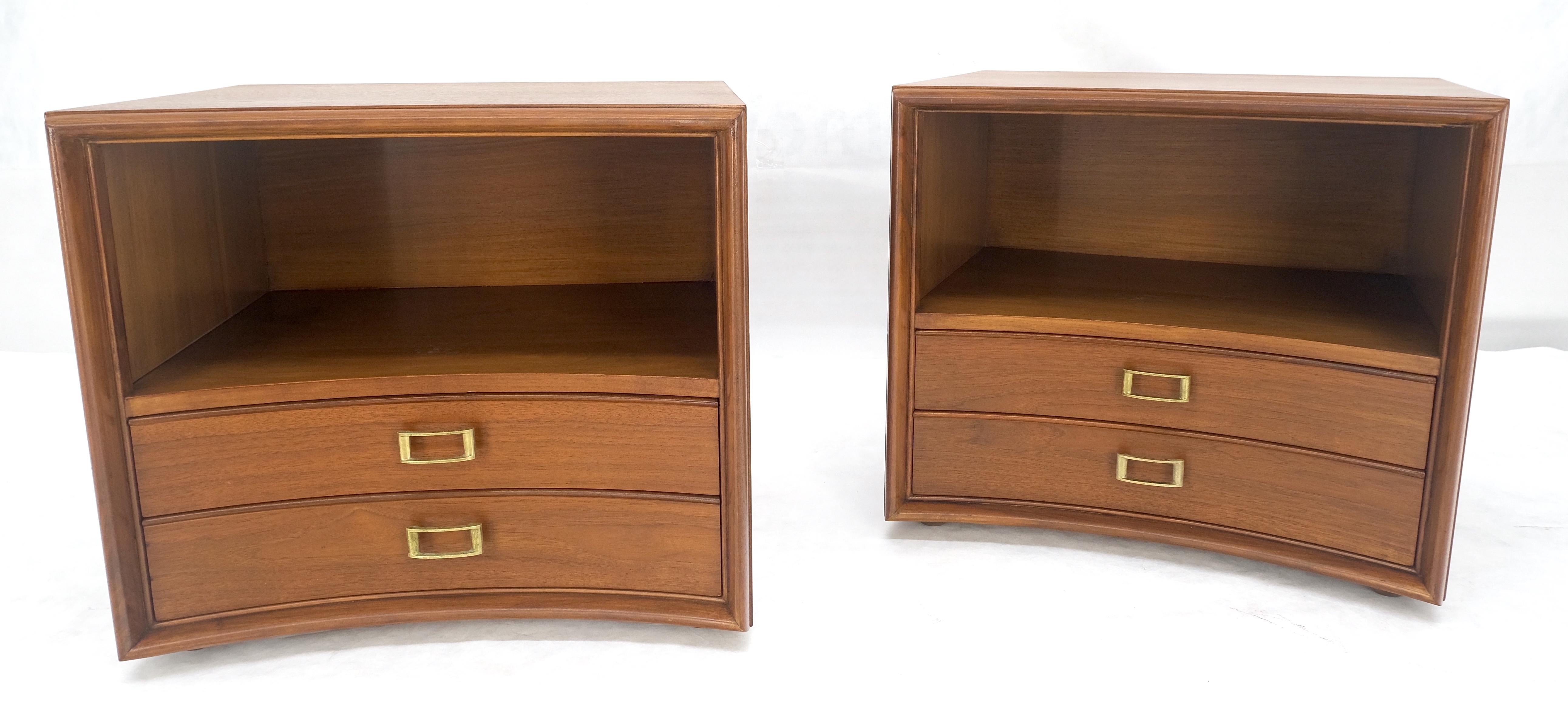 Américain Paire de tables de nuit MINT ! Paul Frankl John Stuart en vente