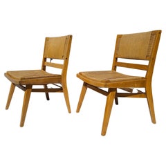 Pair Walnut Tacoma Chairs by Warner Cleveland
