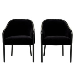 Pair Ward Bennett Armchairs For Brickel Associates, 1970