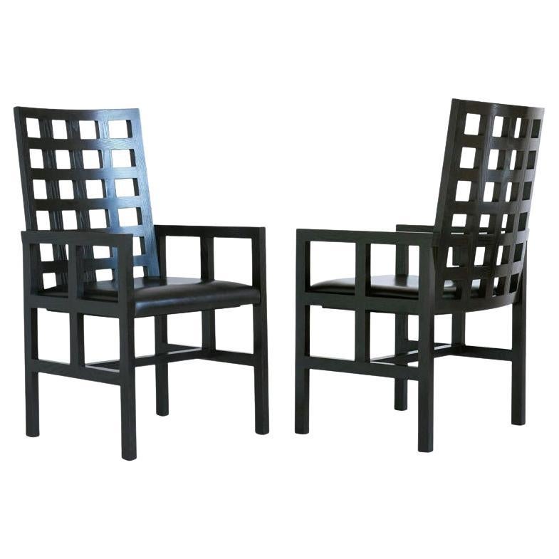 Pair Ward Bennett Model 1516 Armchairs