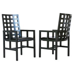 Pair Ward Bennett Model 1516 Armchairs