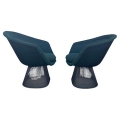 Paire de chaises longues Warren Platner de Knoll Furniture