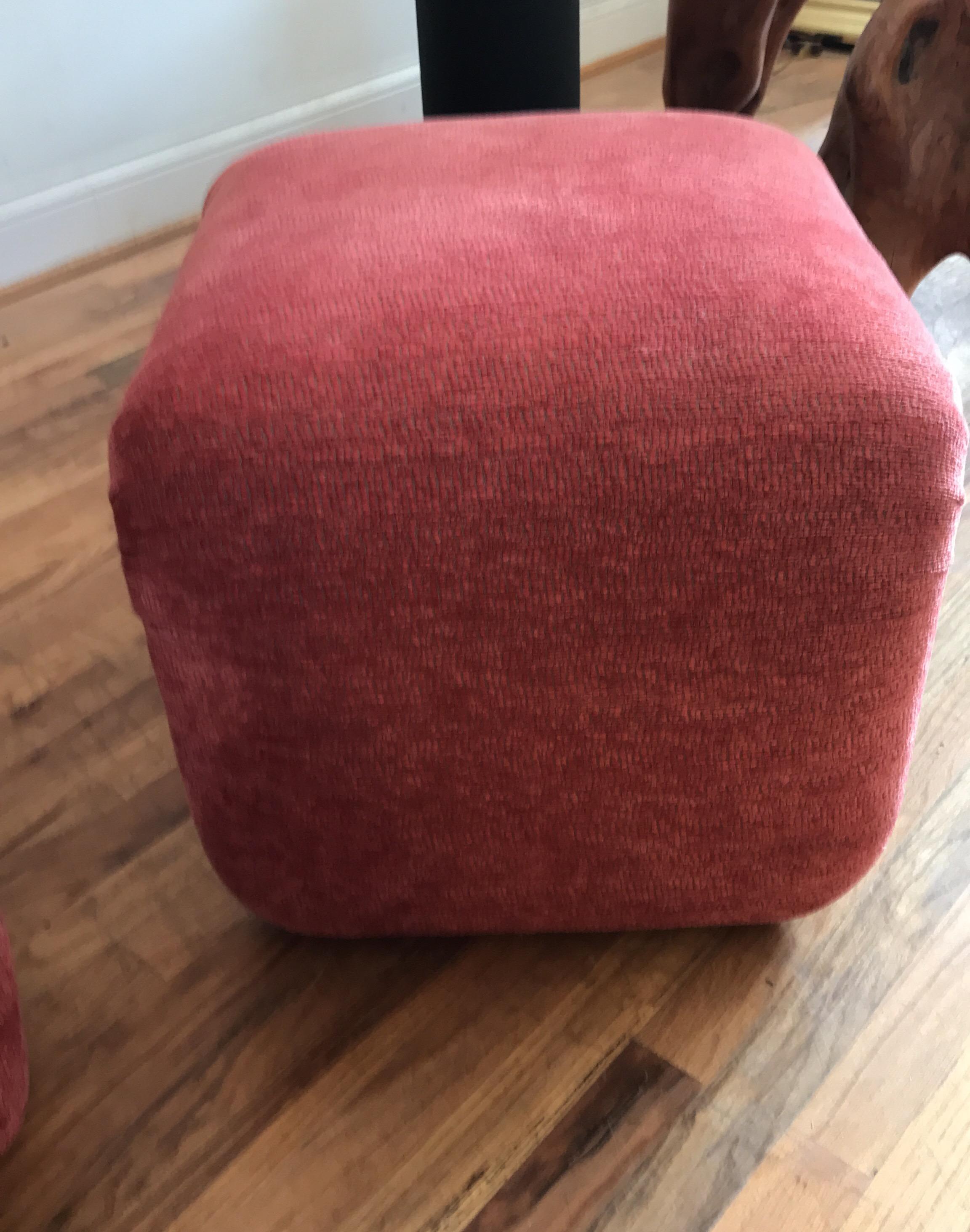 Pair of Waterfall Ottoman by Directional 2