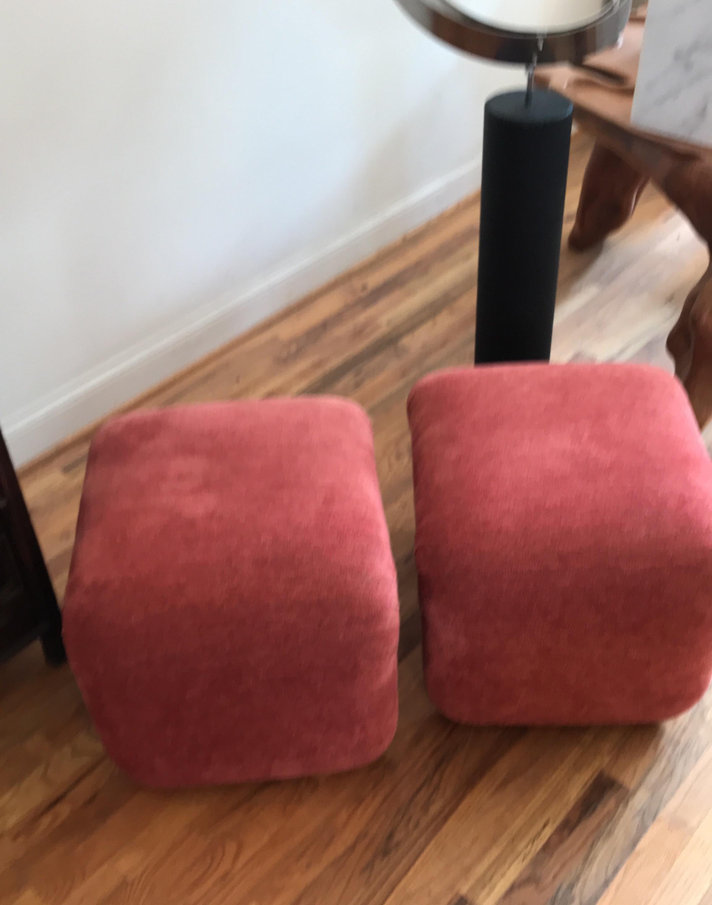 Pair of Waterfall Ottoman by Directional 4
