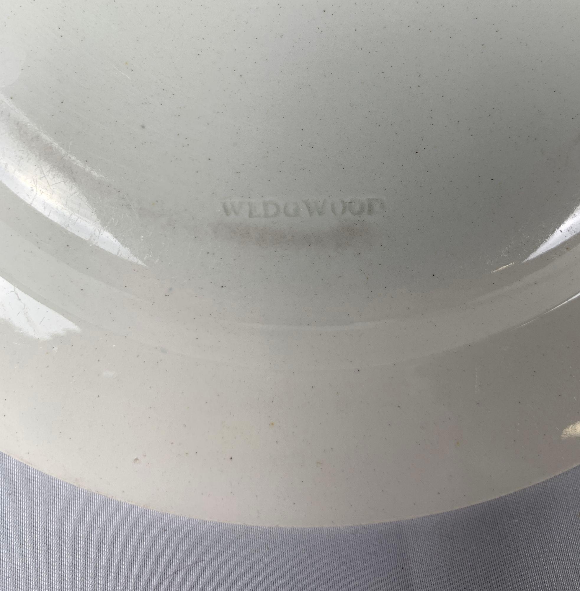Pareja de Platos de Crema Wedgwood Inglaterra Circa 1810 siglo XIX en venta