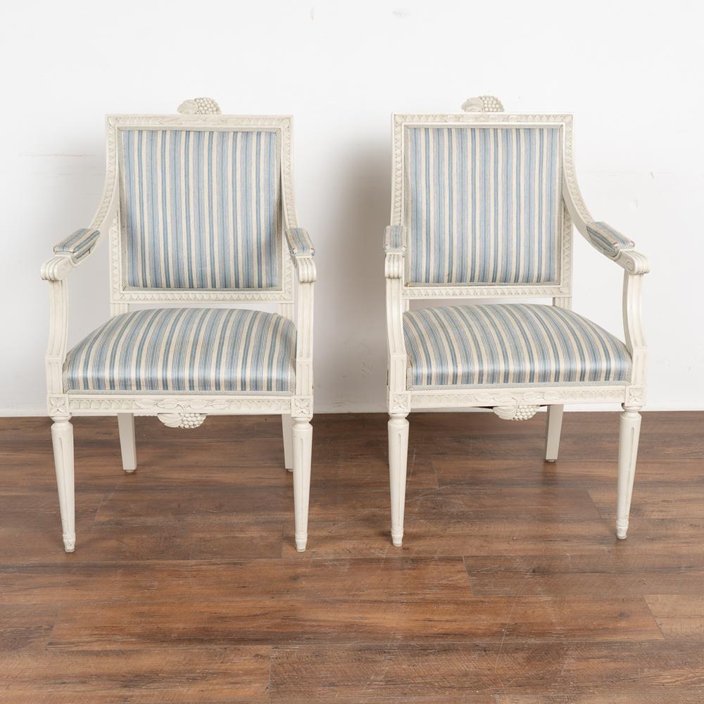 1800 and 1900 side arm chairs