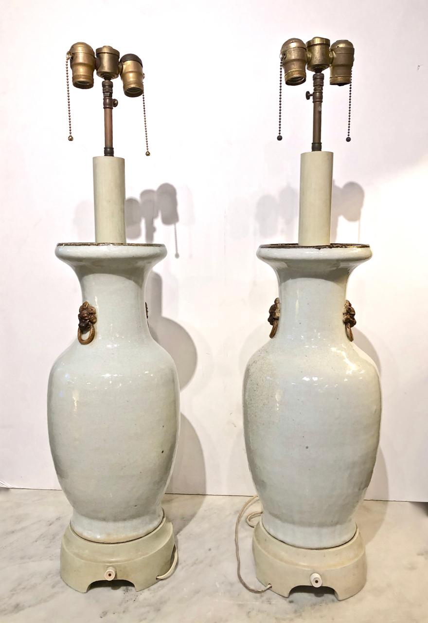Pair of William ‘Billy’ Haines Attributed Lamps For Sale 1