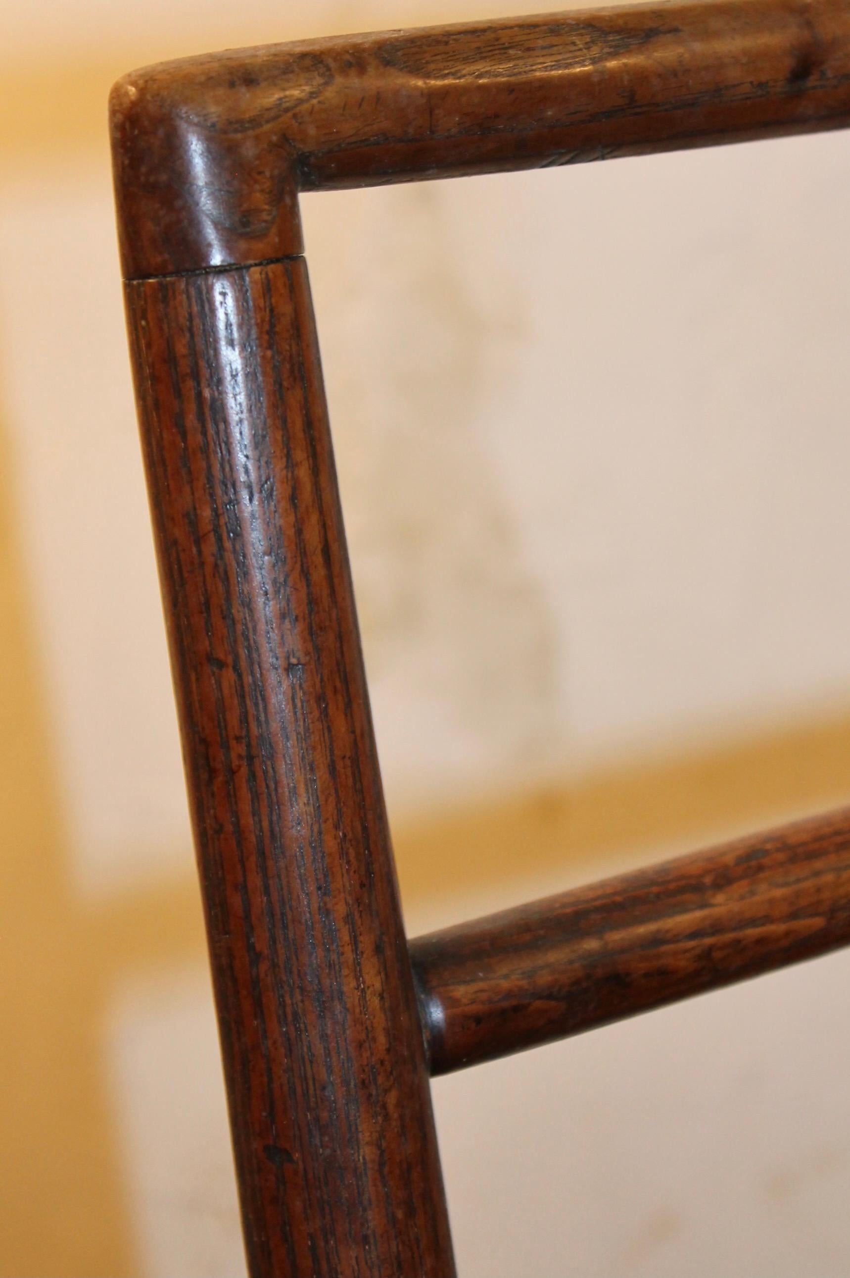 Pair William Birch Liberty & Co. Rush Seat Chairs For Sale 3