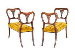 Pair William IV Window Seats Antike Hocker