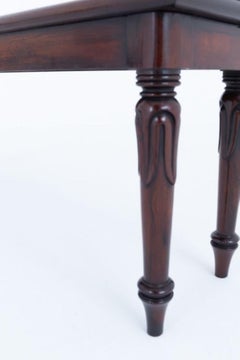 Pair William IV Window Seats Stools