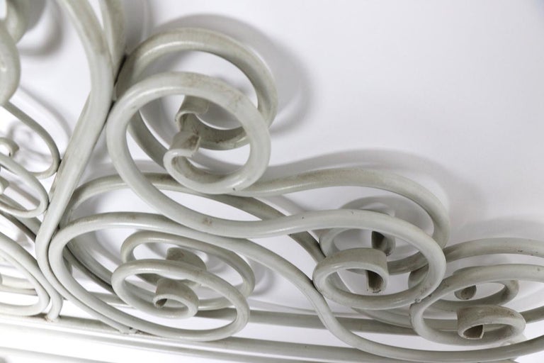 Pair Wrought Iron Scrollwork Headboards For Sale at 1stDibs wrought