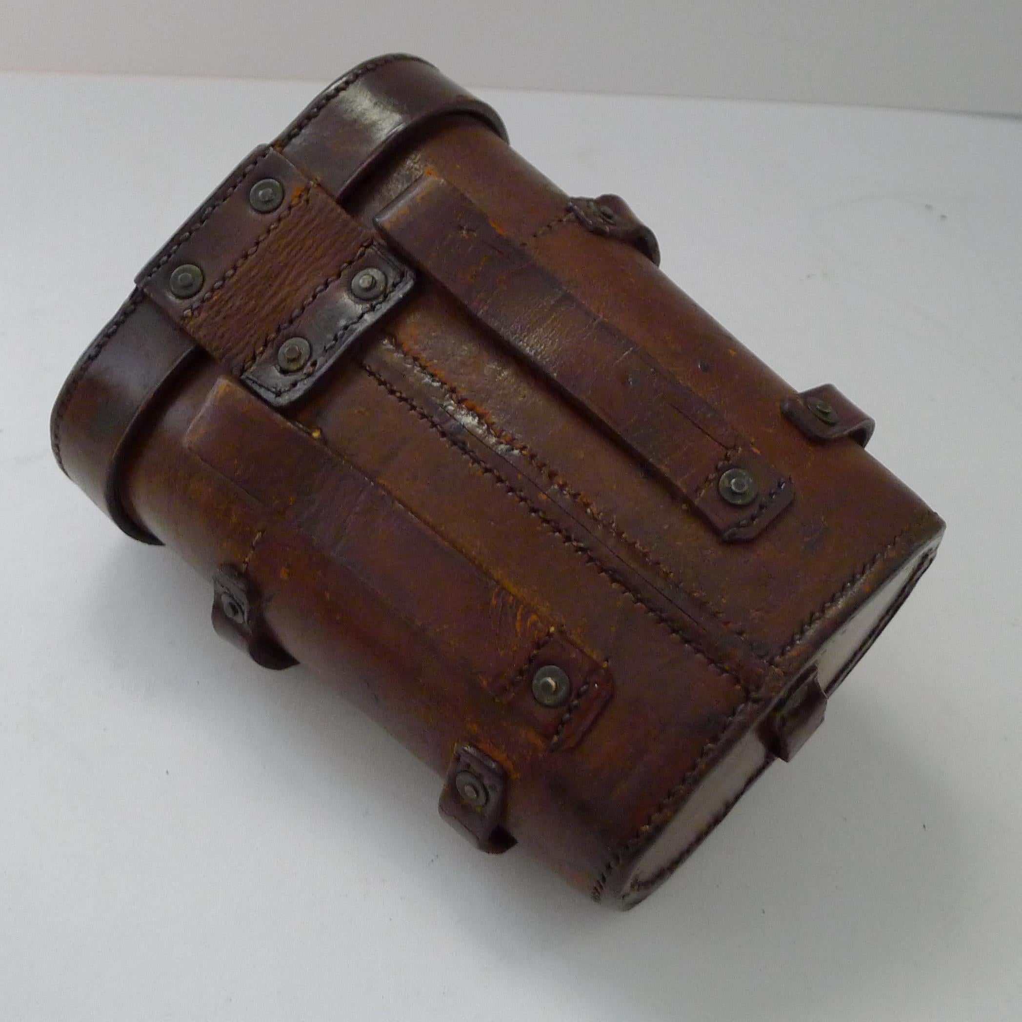 Pair WW1 Binoculars and Case, British Officer's Issue, 1916, Colmont, Paris 1