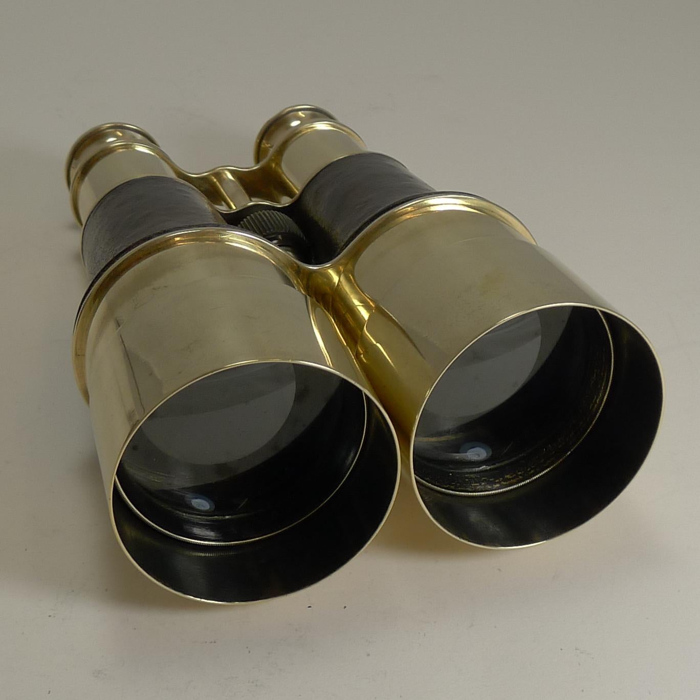 George IV Pair of WW1 Binoculars and Case, British Officer's Issue, 1917, Ross, London