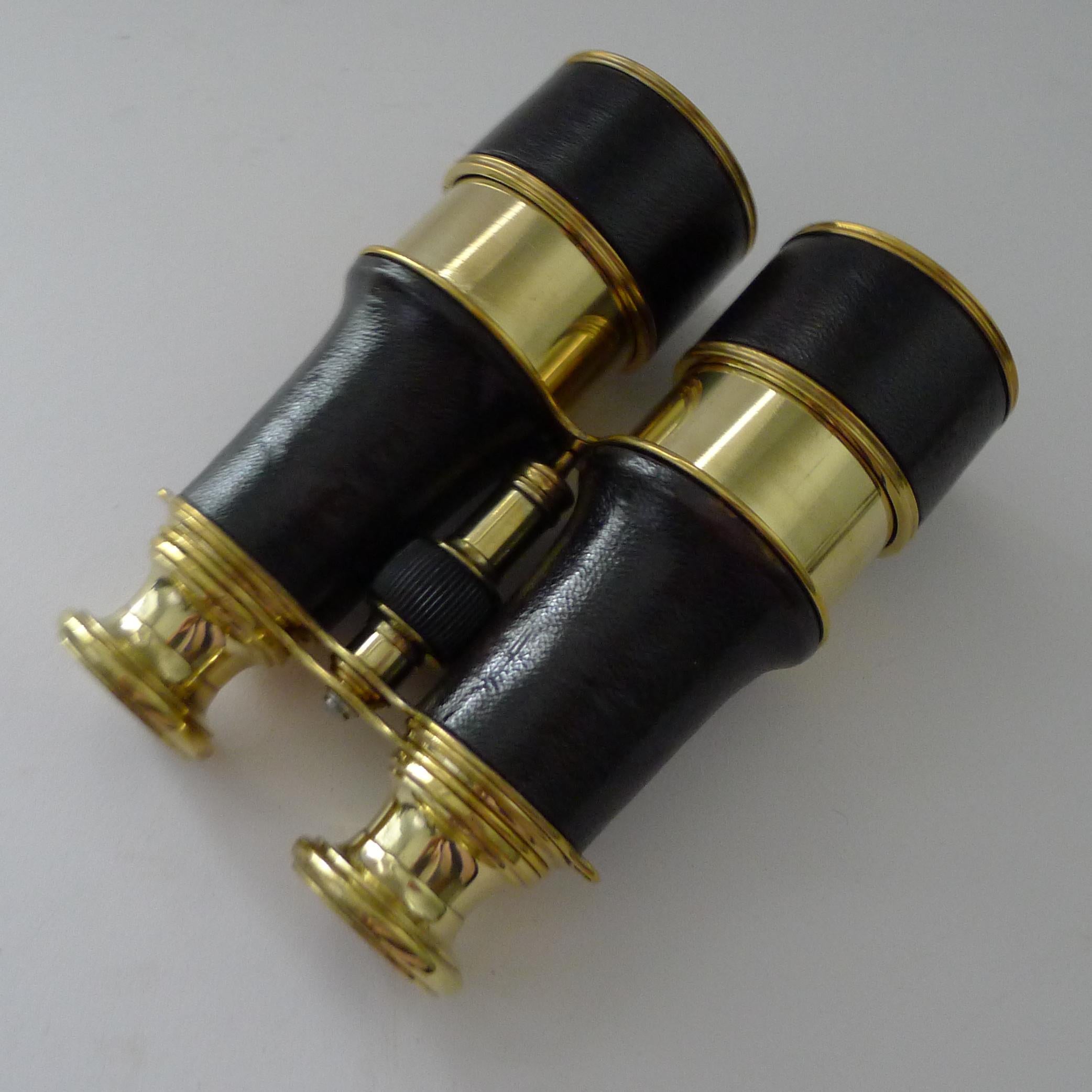 Pair WW1 Binoculars - British Officer's Issue by LeMaire, Paris 4