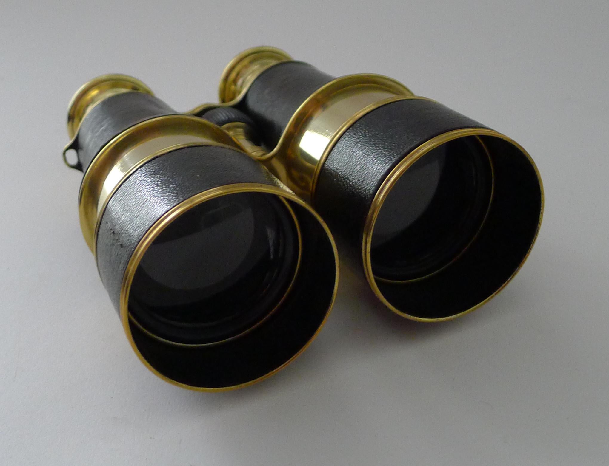 Pair WW1 Binoculars - British Officer's Issue by LeMaire, Paris 5