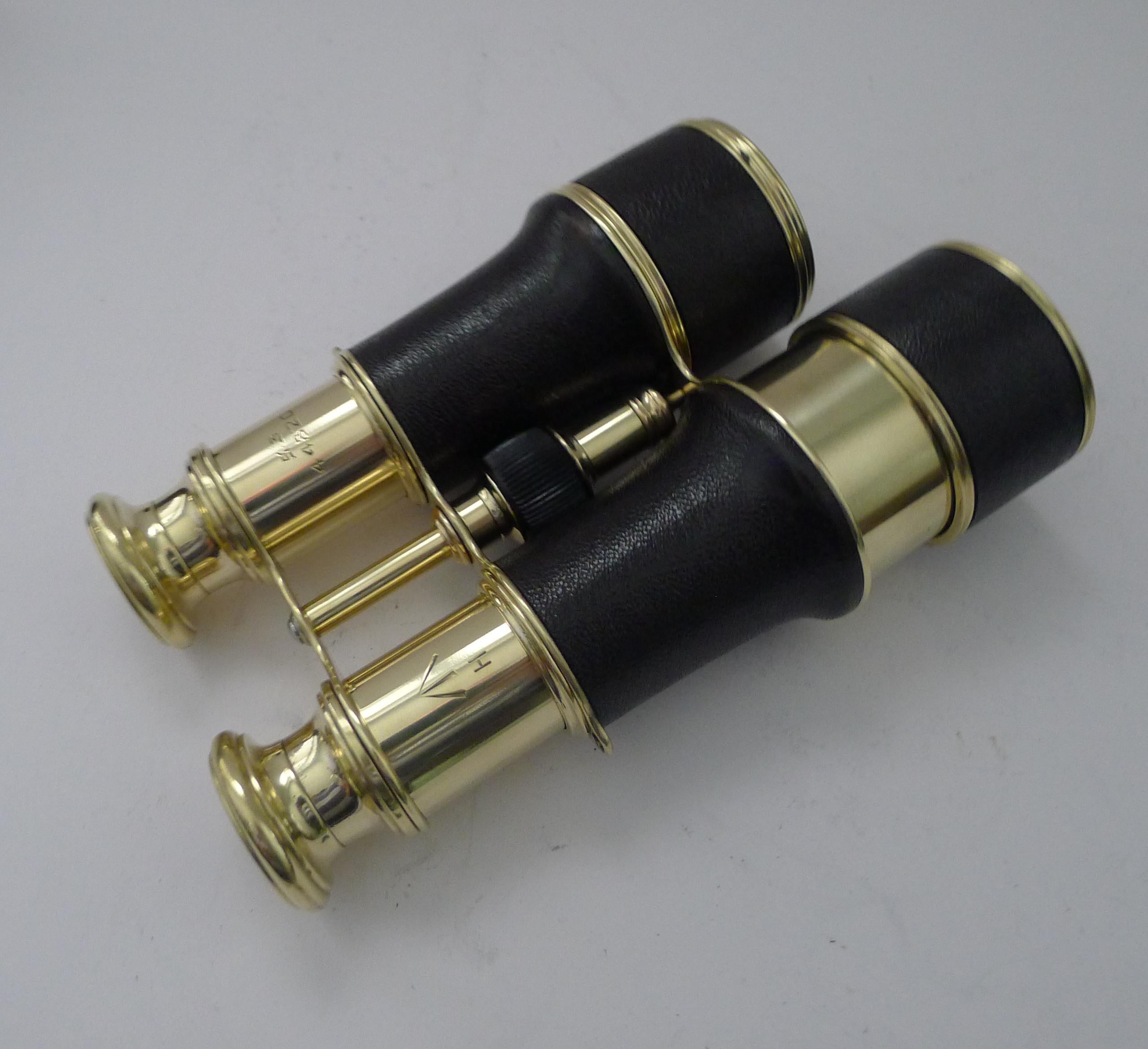 Pair WW1 Binoculars - British Officer's Issue by LeMaire, Paris For Sale 2