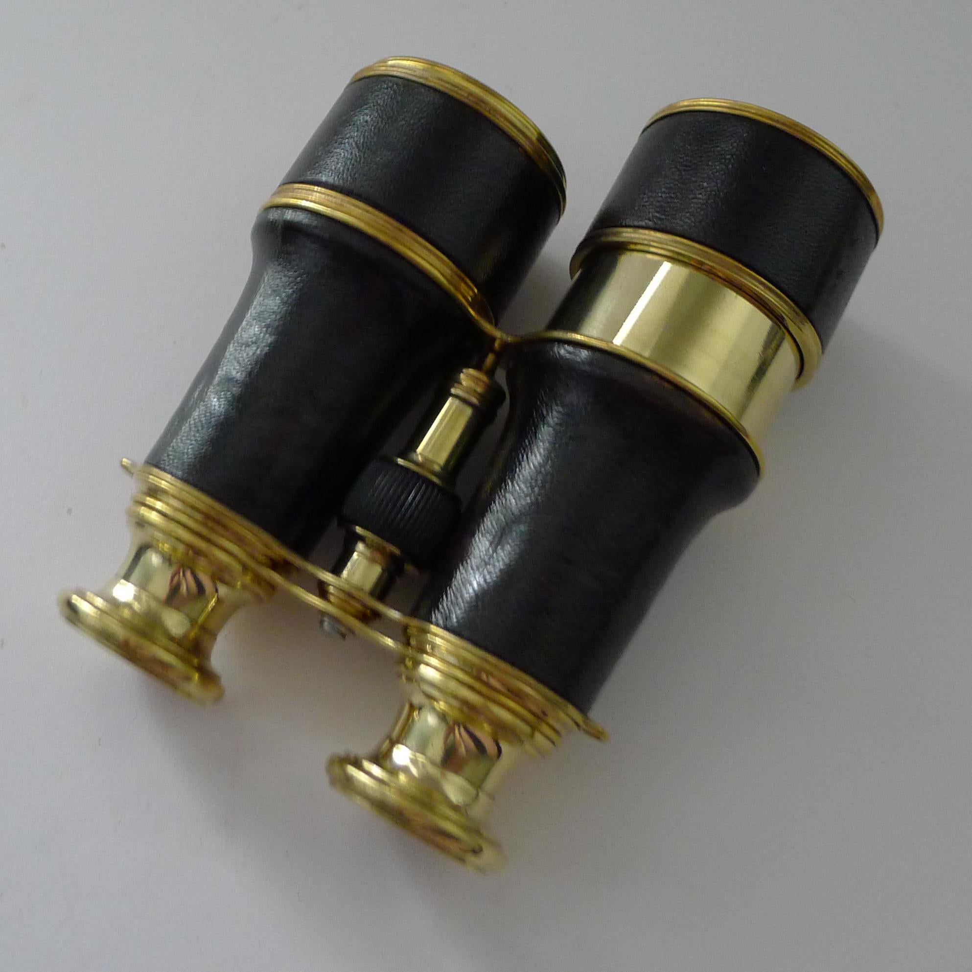 Pair WW1 Binoculars - British Officer's Issue by LeMaire, Paris 3