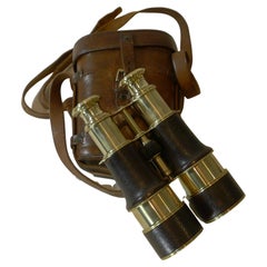 Antique Pair WW1 Binoculars, British Officer's Issue by LeMaire, Paris