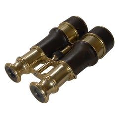Pair WW1 British Officer's Binoculars by Lemaire, Paris, c.1916