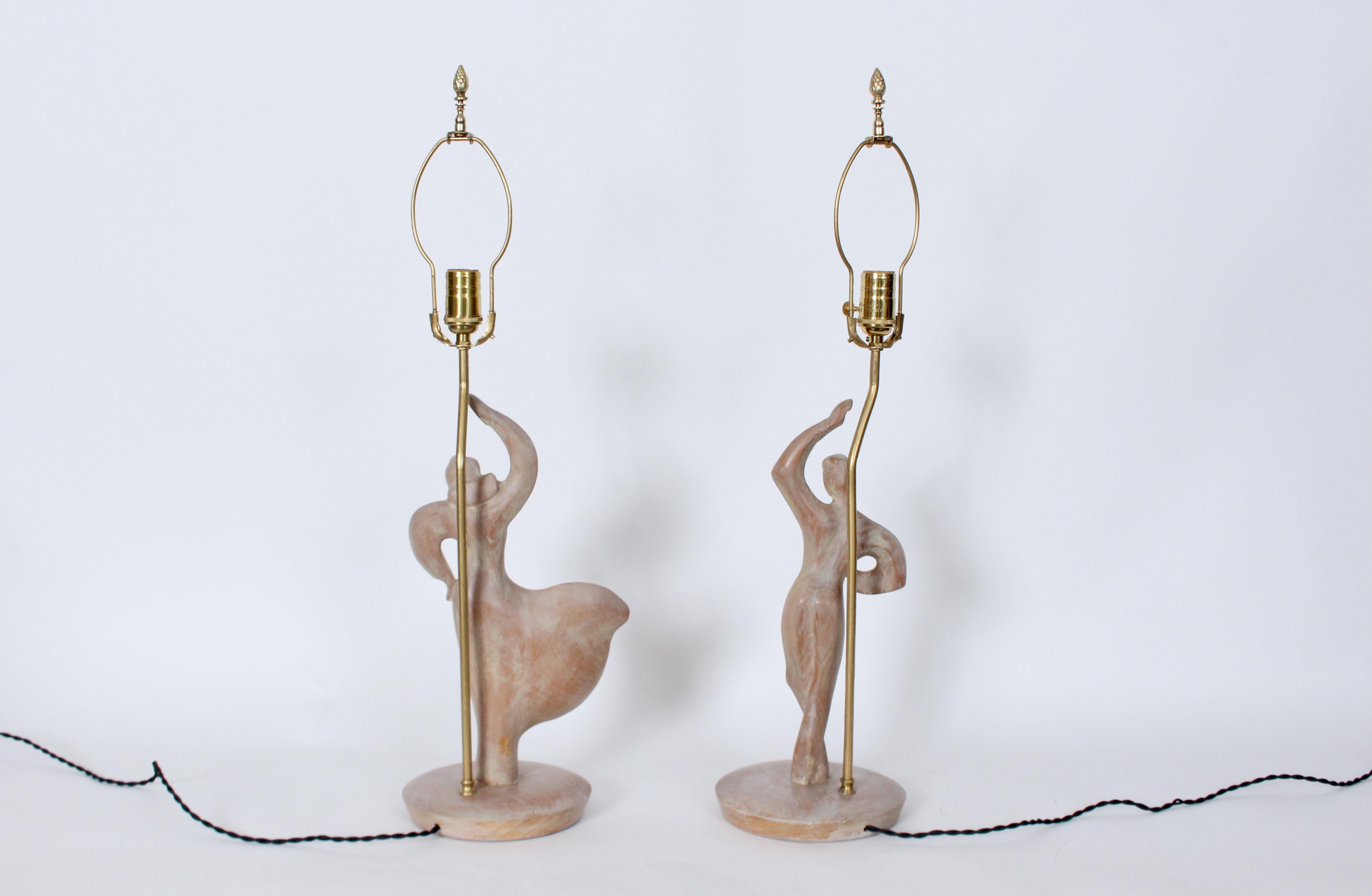 Chaulé Paire de lampes de table 