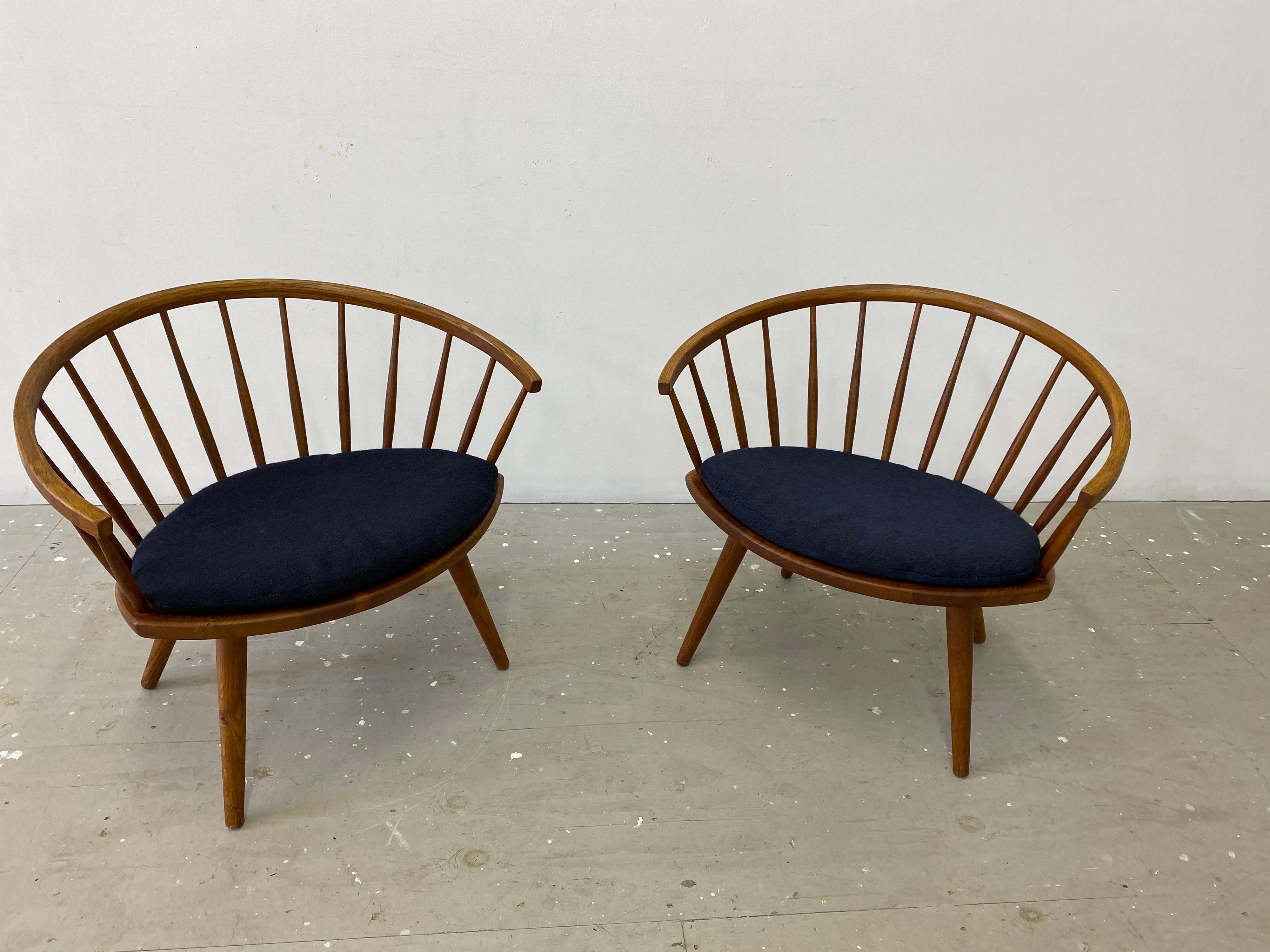 Pair of Yngve Ekstrom “Arka” Lounge Chairs 6