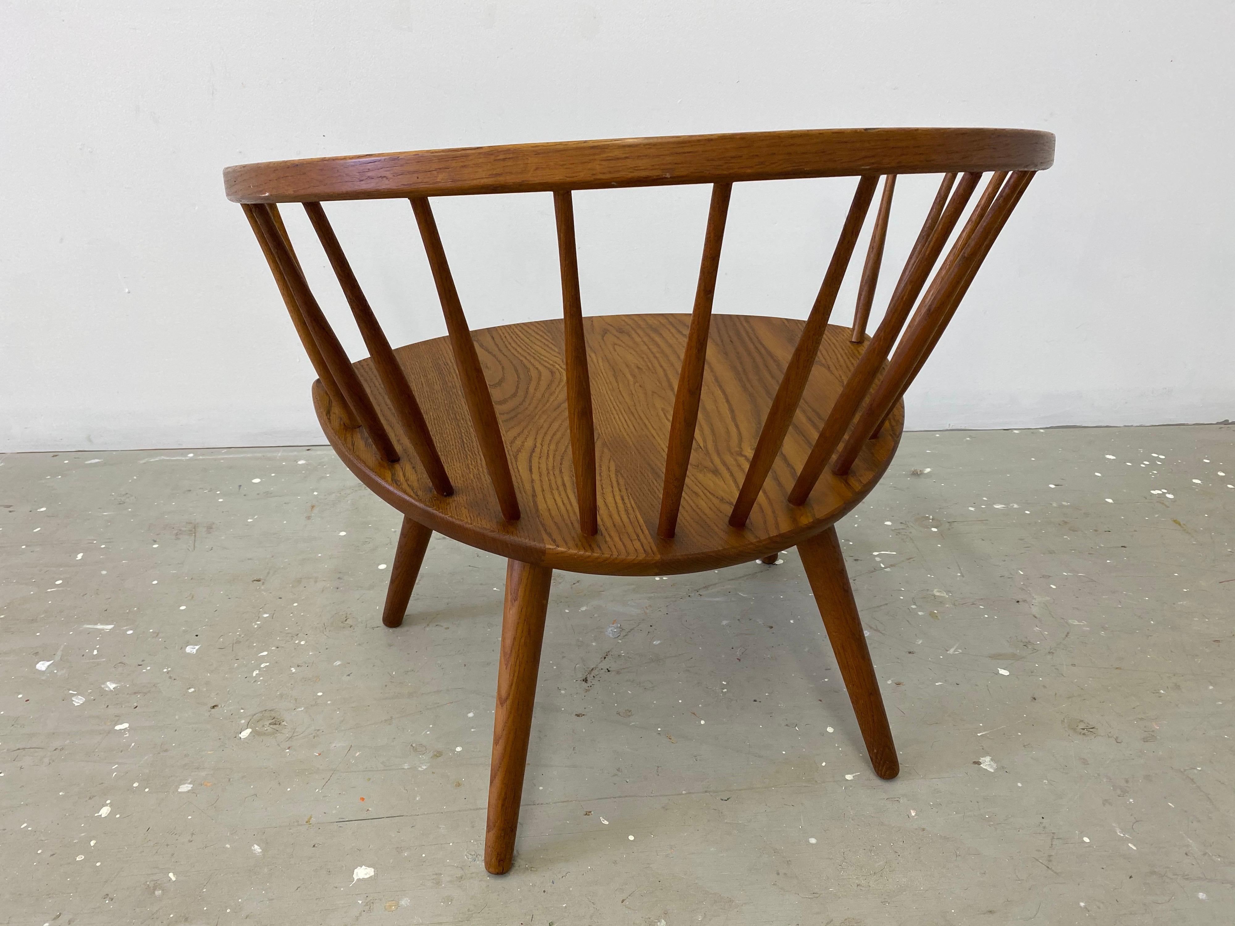 Swedish Pair of Yngve Ekstrom “Arka” Lounge Chairs