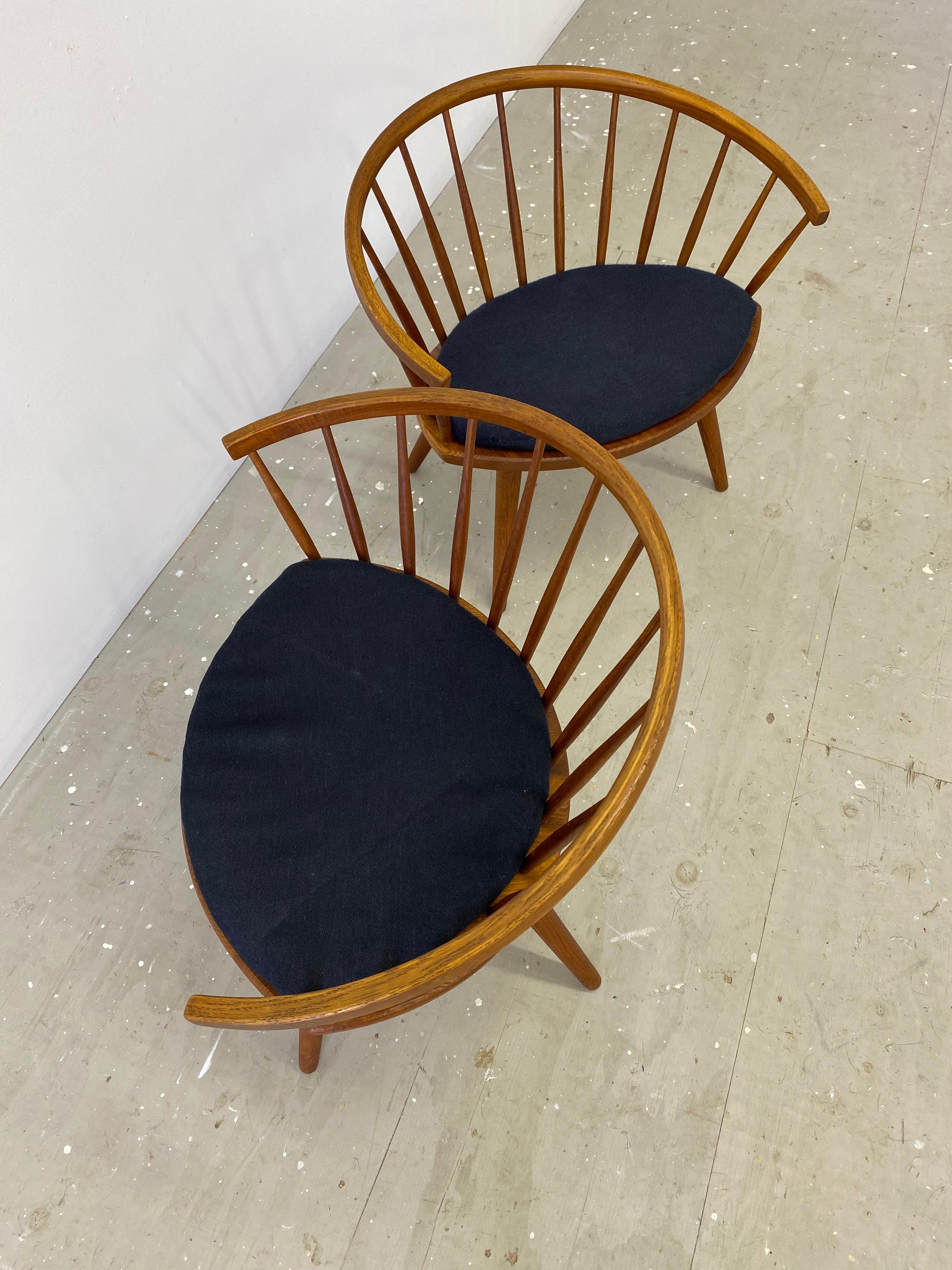 Mid-20th Century Pair of Yngve Ekstrom “Arka” Lounge Chairs