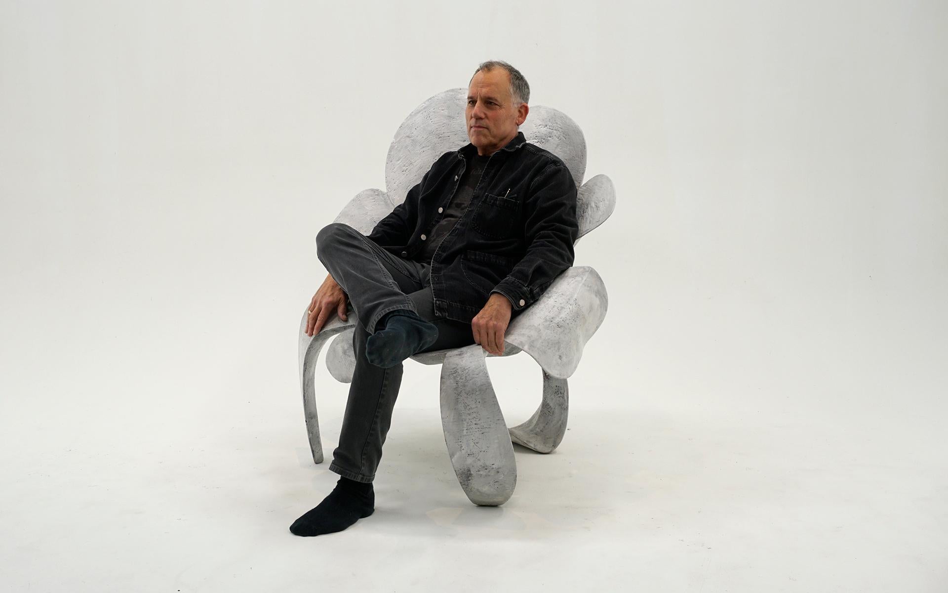 Paire de fauteuils Yves Boucard Composite polychromé à grande échelle Suisse 2004  en vente 2
