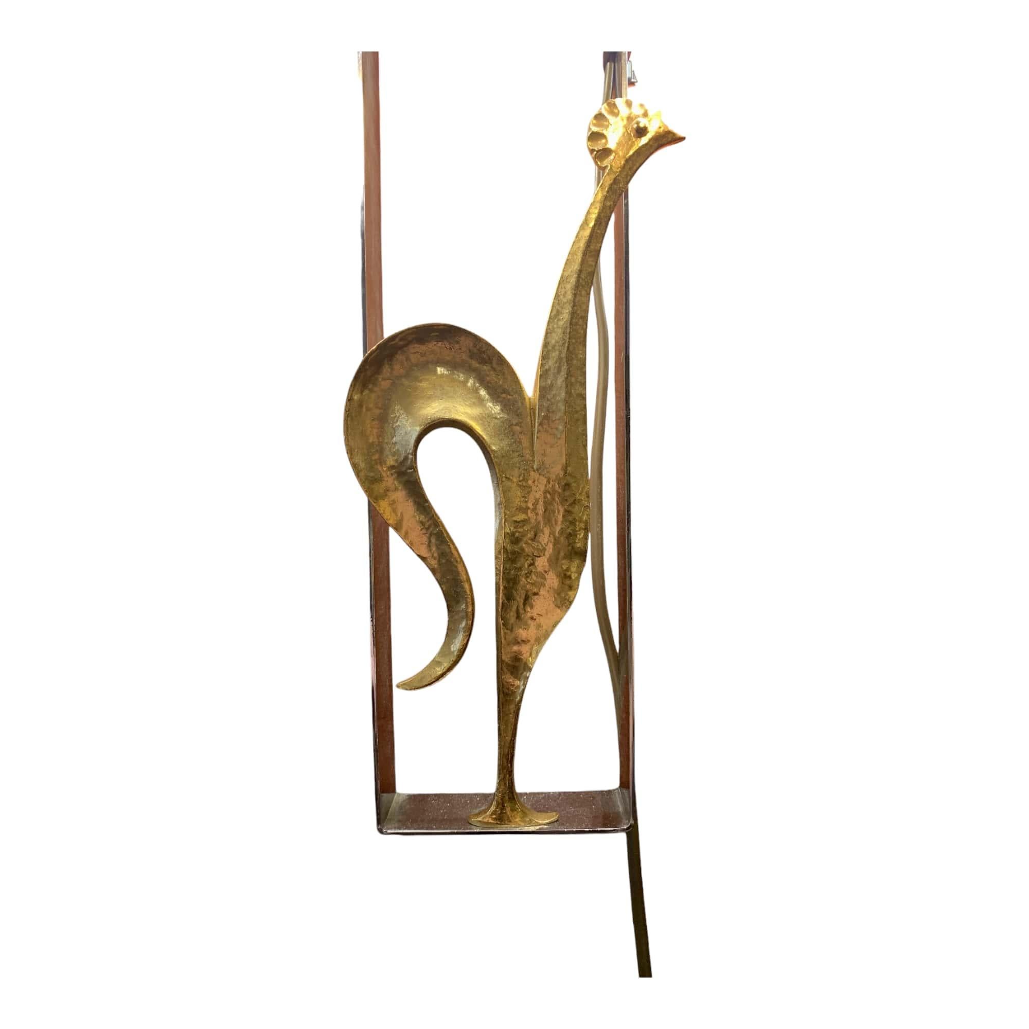 Late 20th Century French 20th Century by Maison Charles Brass Pair of Sconces For Sale