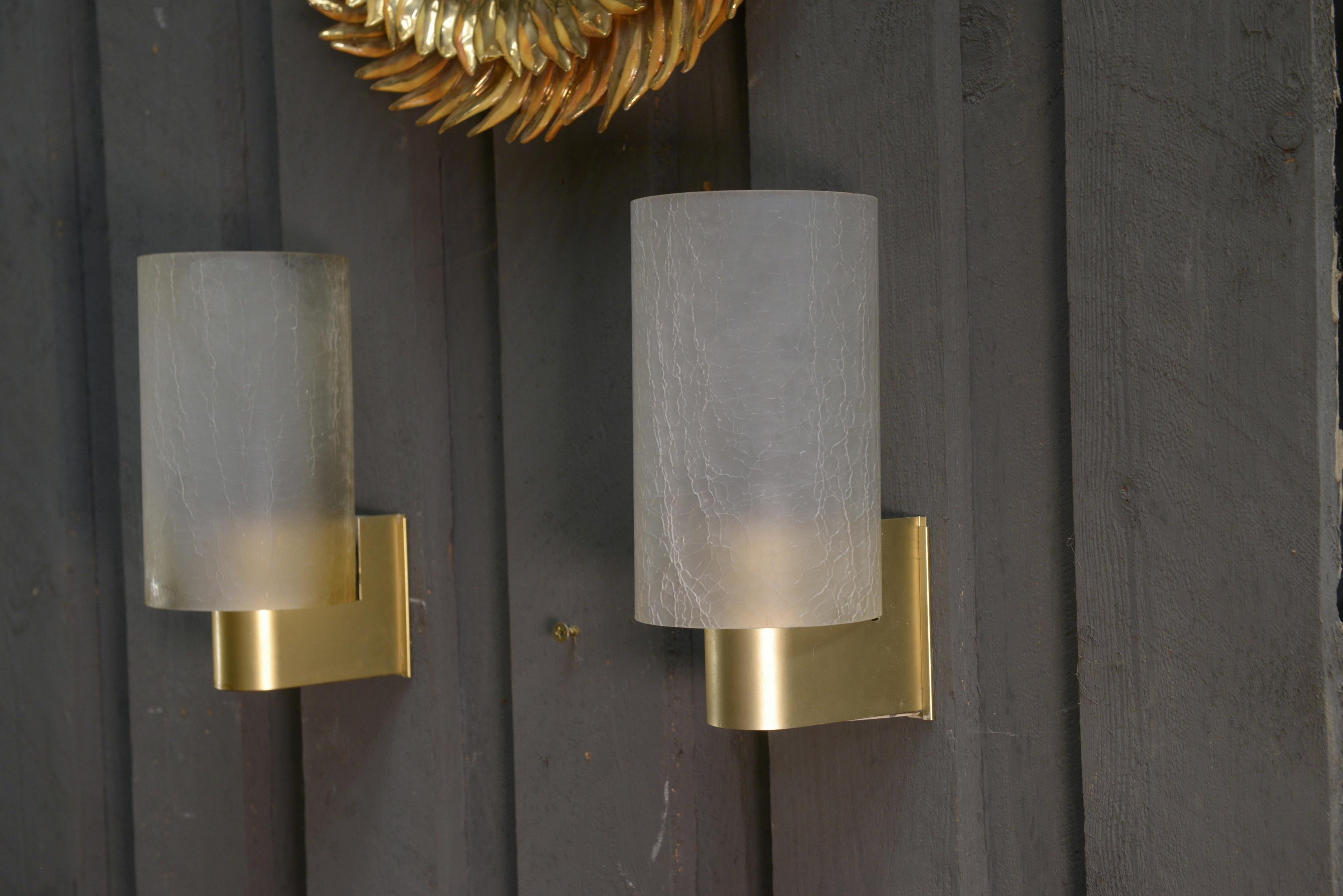 Mid-20th Century Paire d'appliques design par Louis Kalff pour PHILIPS 1960 For Sale
