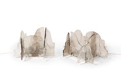 Paire d’appliques par Carlo Nason pour Mazzega, Italie, 1970