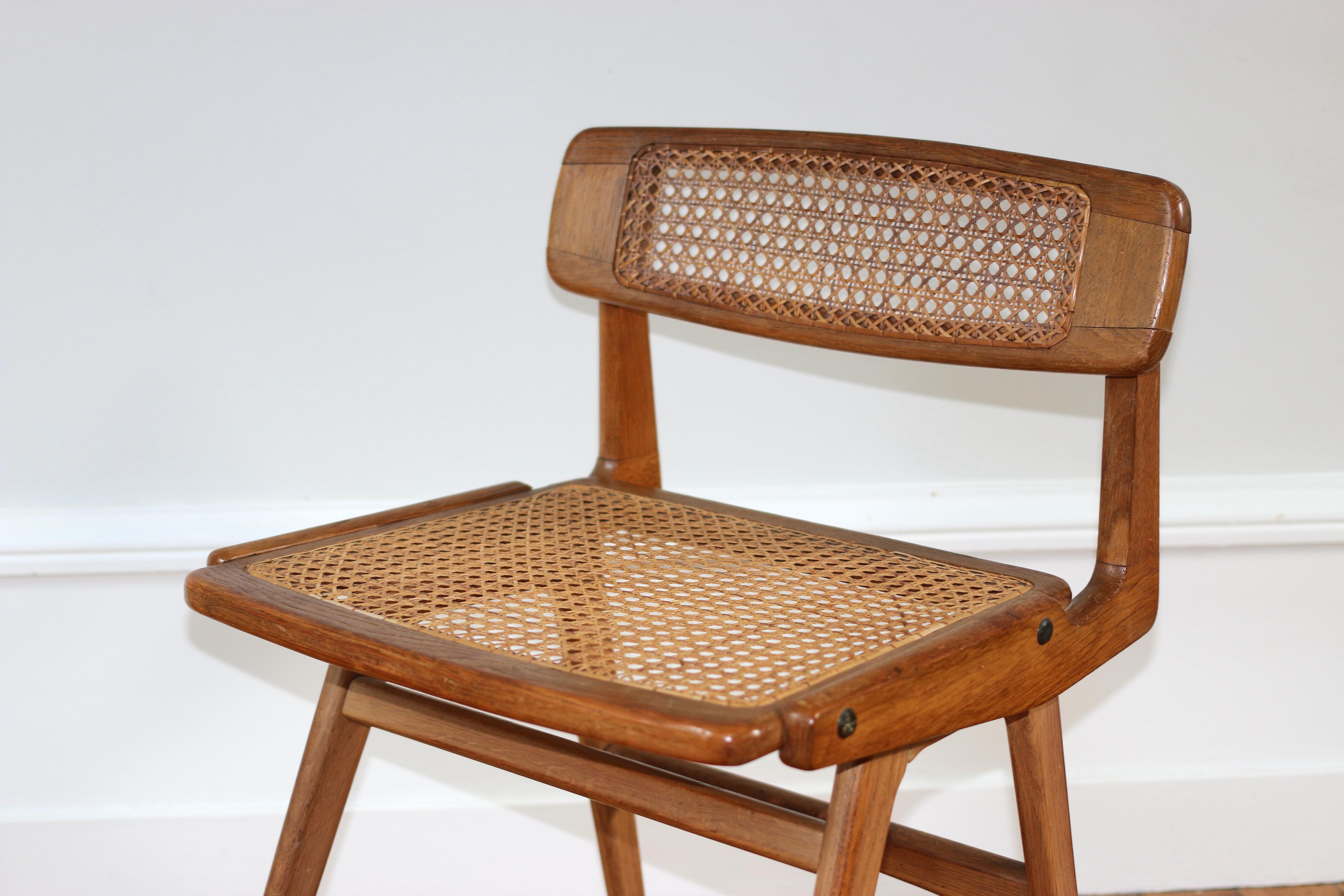 Paire de chaises 1960 Roger Landault 1