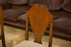 Paire de chaises Art Déco attribuées à Baptistin Spade 1930's