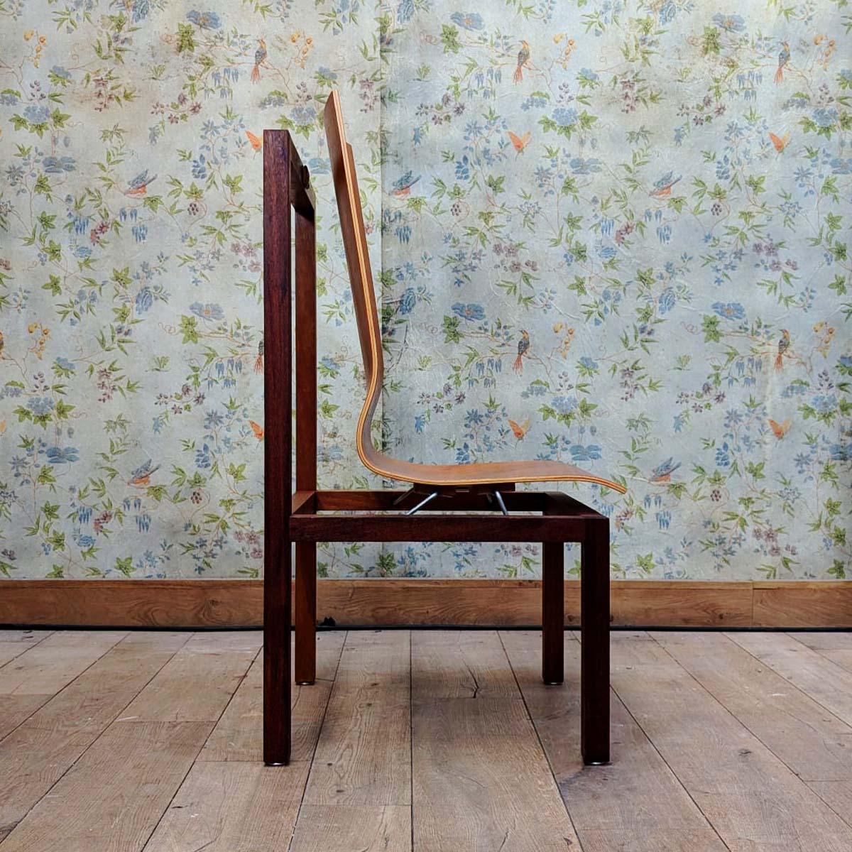 A rare and collectible pair of E2 chairs, also known as the BNF chairs, designed by Gaëlle Lauriot-Prévost & Dominique Perrault for the reading rooms of the Bibliothèque François Mitterrand in France.

These chairs are an icon of contemporary French