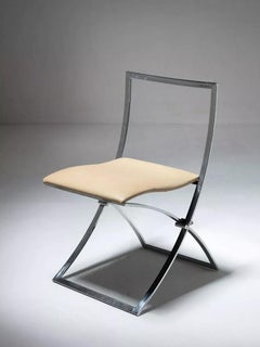 Paire de chaises Luisa de Marcello Cuneo pour Mobel Italia, Italie, 1970