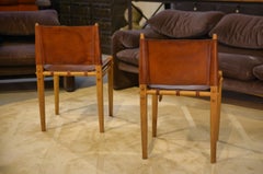 Coppia di chaise modello "Oasis" di Gian Franco Legler per Zanotta anni '60