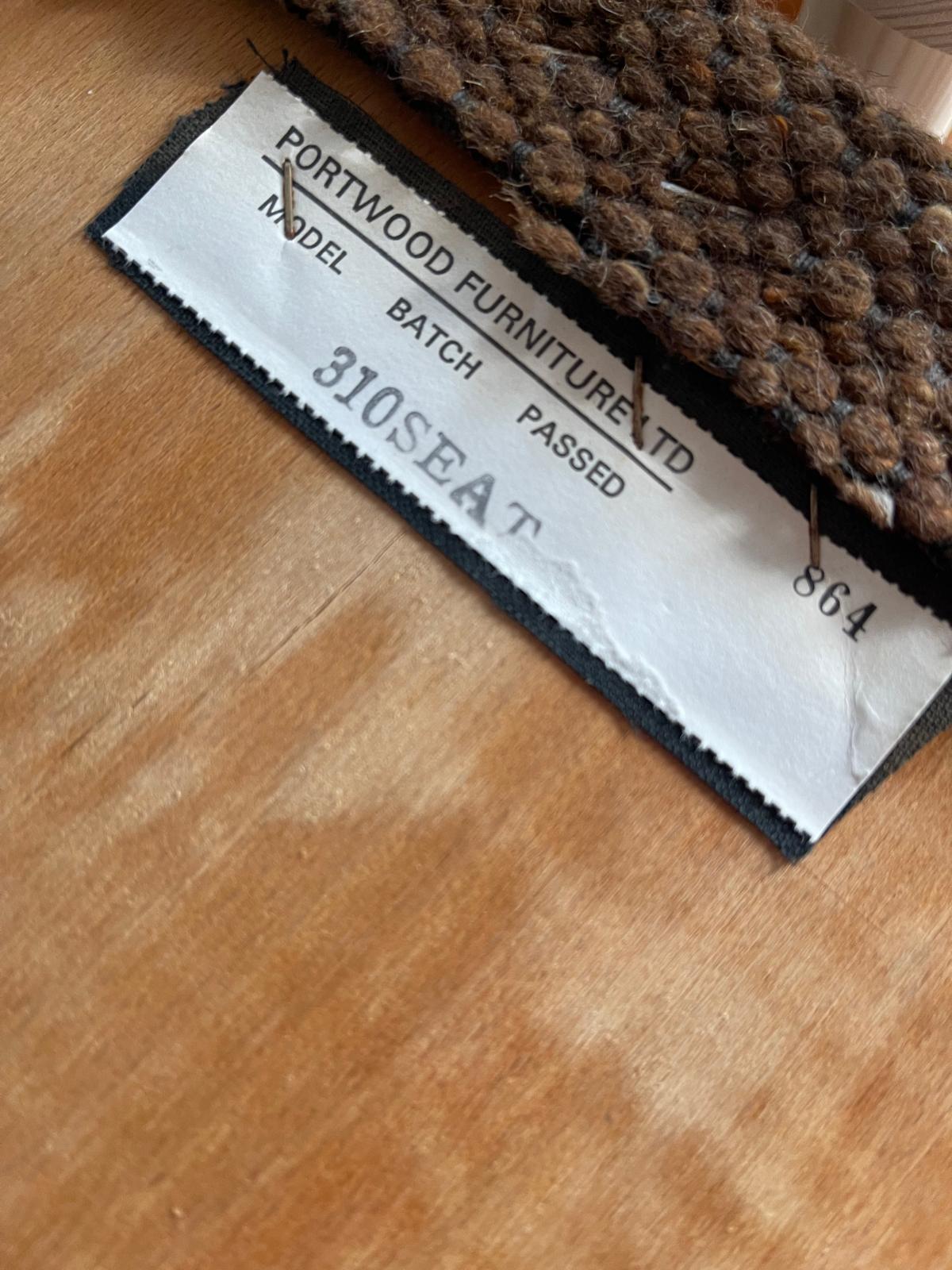 Paar Liegestühle Portwood vintage années 60/70 (Teakholz) im Angebot