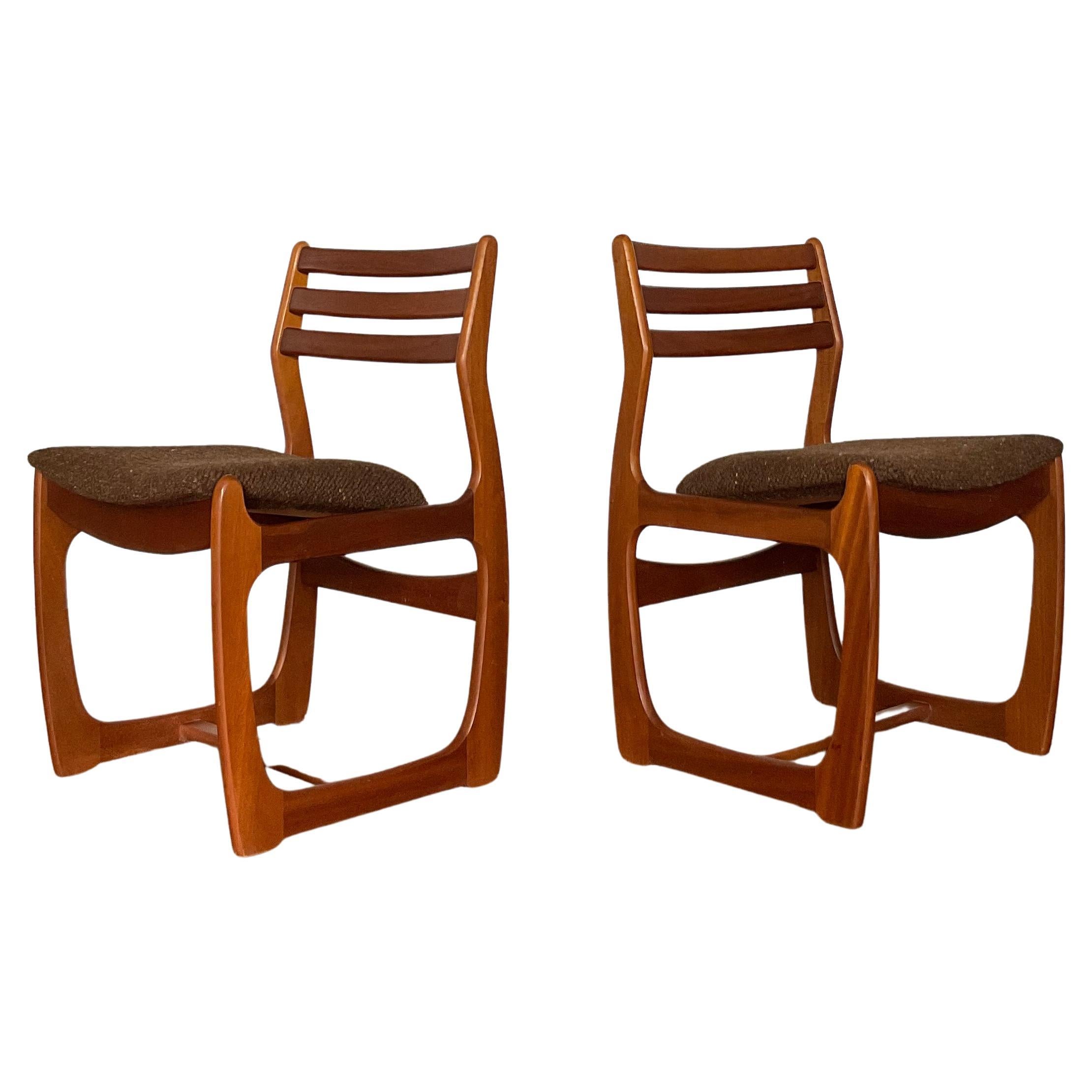 Paar Liegestühle Portwood vintage années 60/70 im Angebot