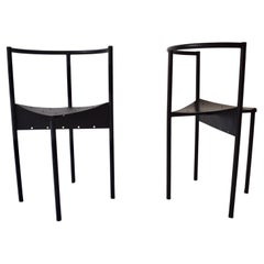 Vintage Paire de chaises Wendy Wright de Philippe Starck pour Disform