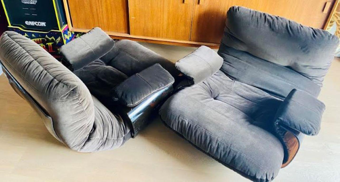 Other Paire de Chauffeuses Marsala par Michel Ducaroy pour Ligne Roset For Sale