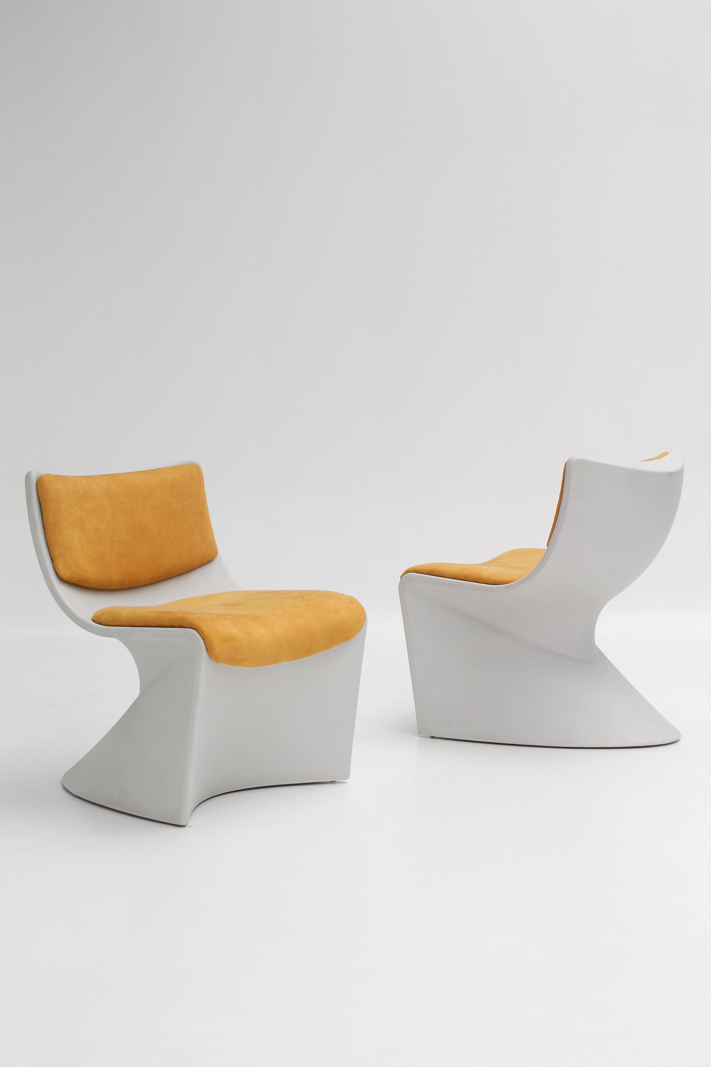 Paire de chauffeuses 