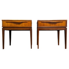 Danish 20th Century by Carlström & Co Möbel Fabrik Teak Bedside Table