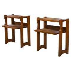 Paire de chevets par Guillerme et Chambron pour "Votre Maison" 1960's