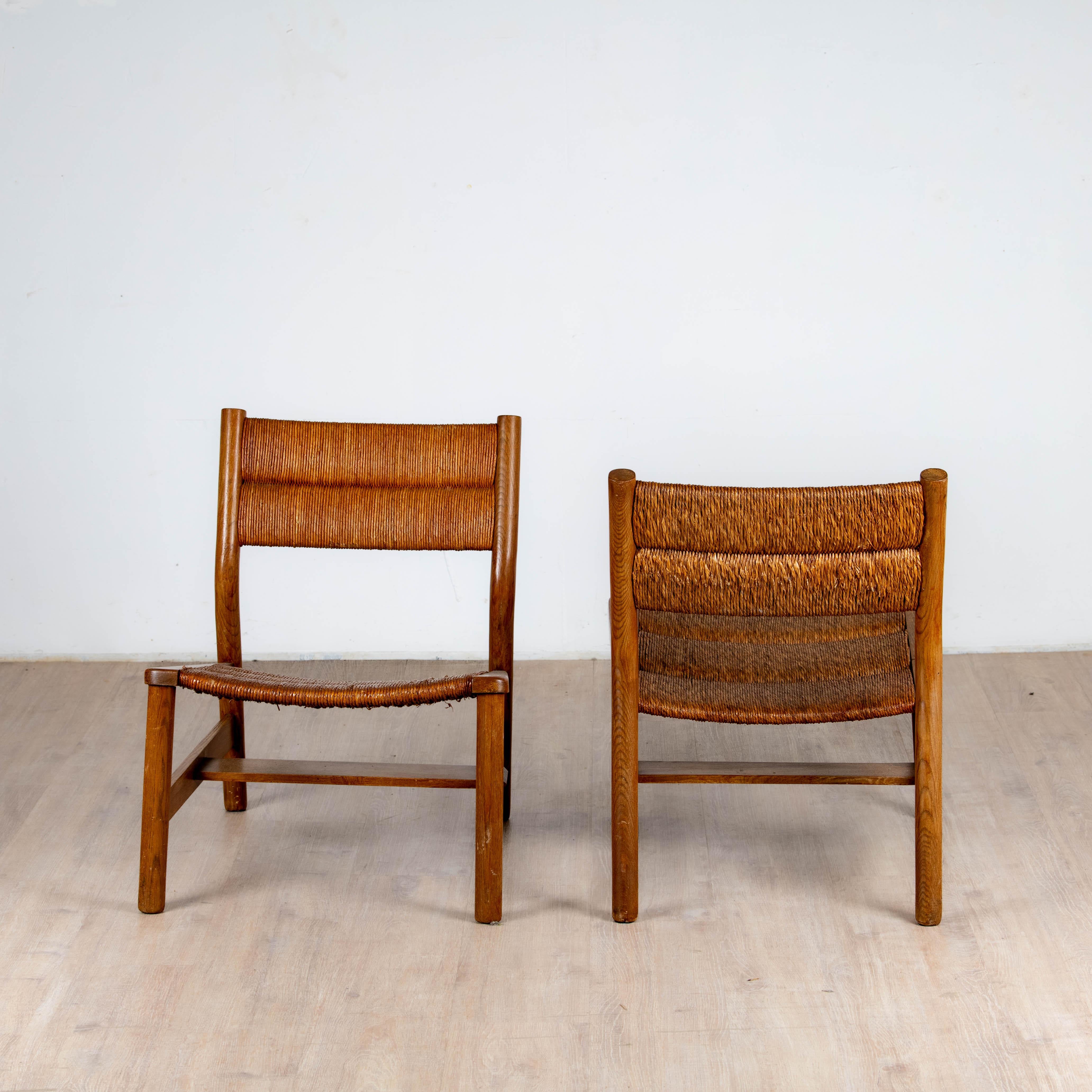 Paire de fauteuil „Week-end“ von Pierre Gauthier-Delaye, „Week-end“, 1957 im Zustand „Gut“ im Angebot in SAINT-SEVER, FR