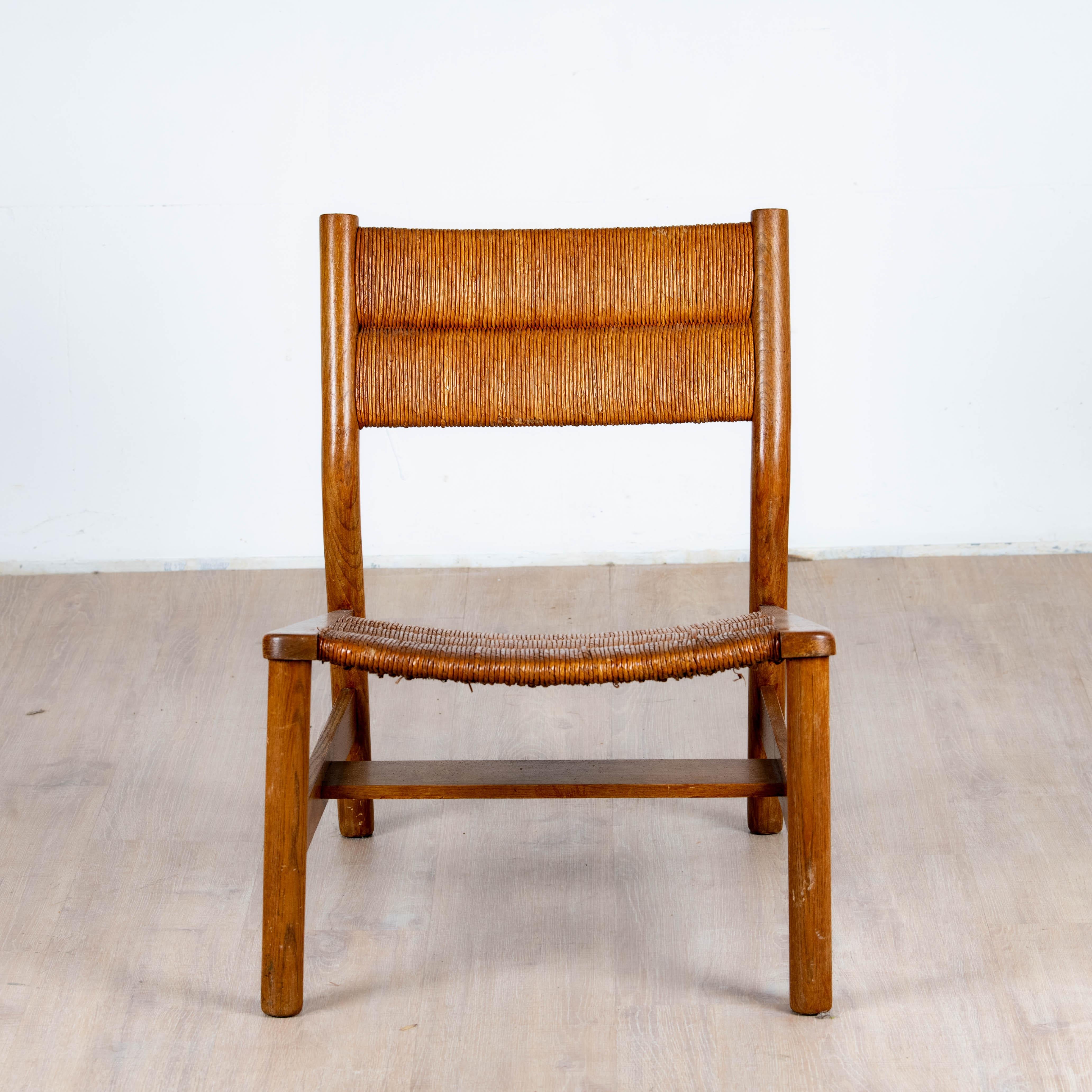 Paire de fauteuil „Week-end“ von Pierre Gauthier-Delaye, „Week-end“, 1957 im Angebot 1