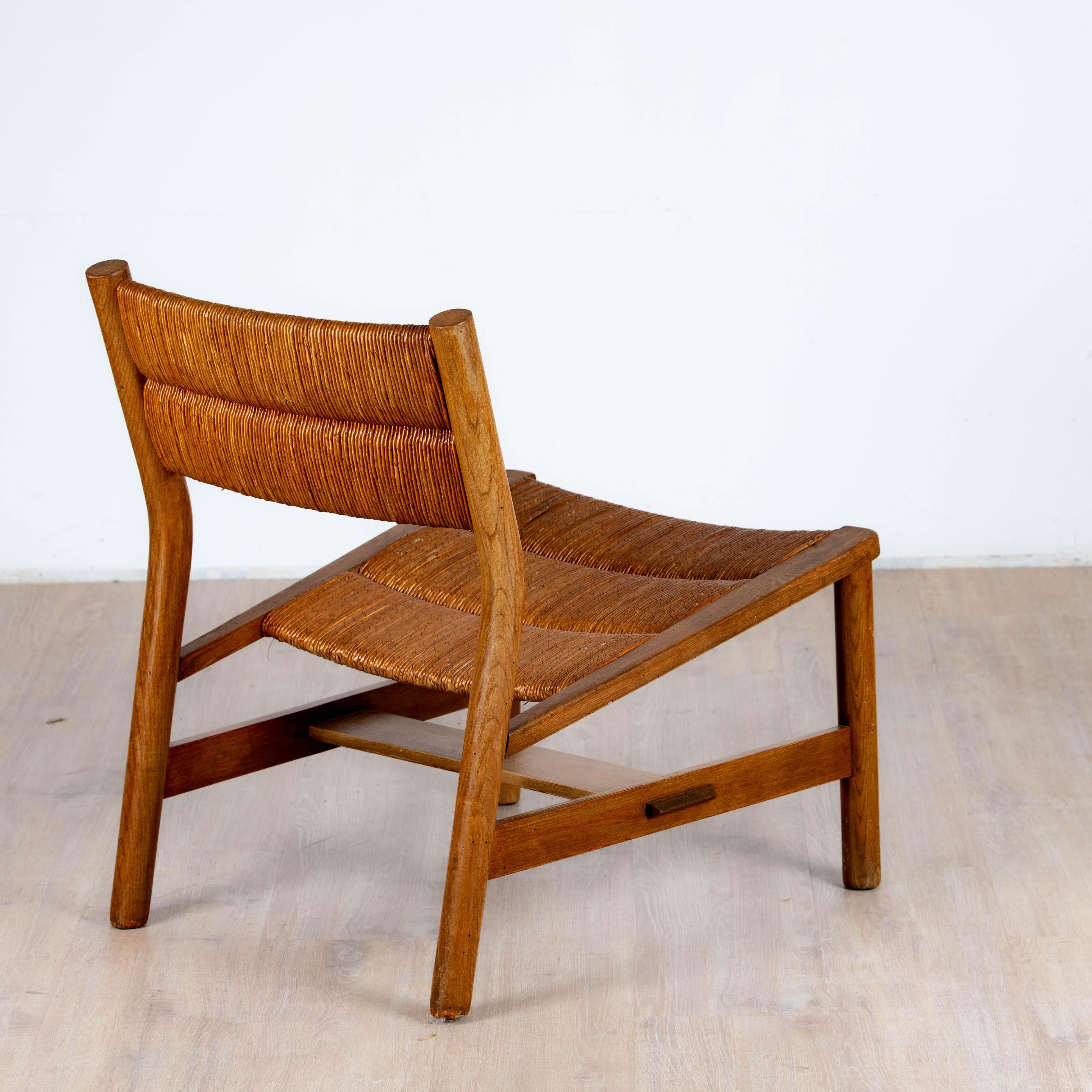 Paire de fauteuil „Week-end“ von Pierre Gauthier-Delaye, „Week-end“, 1957 im Angebot 3