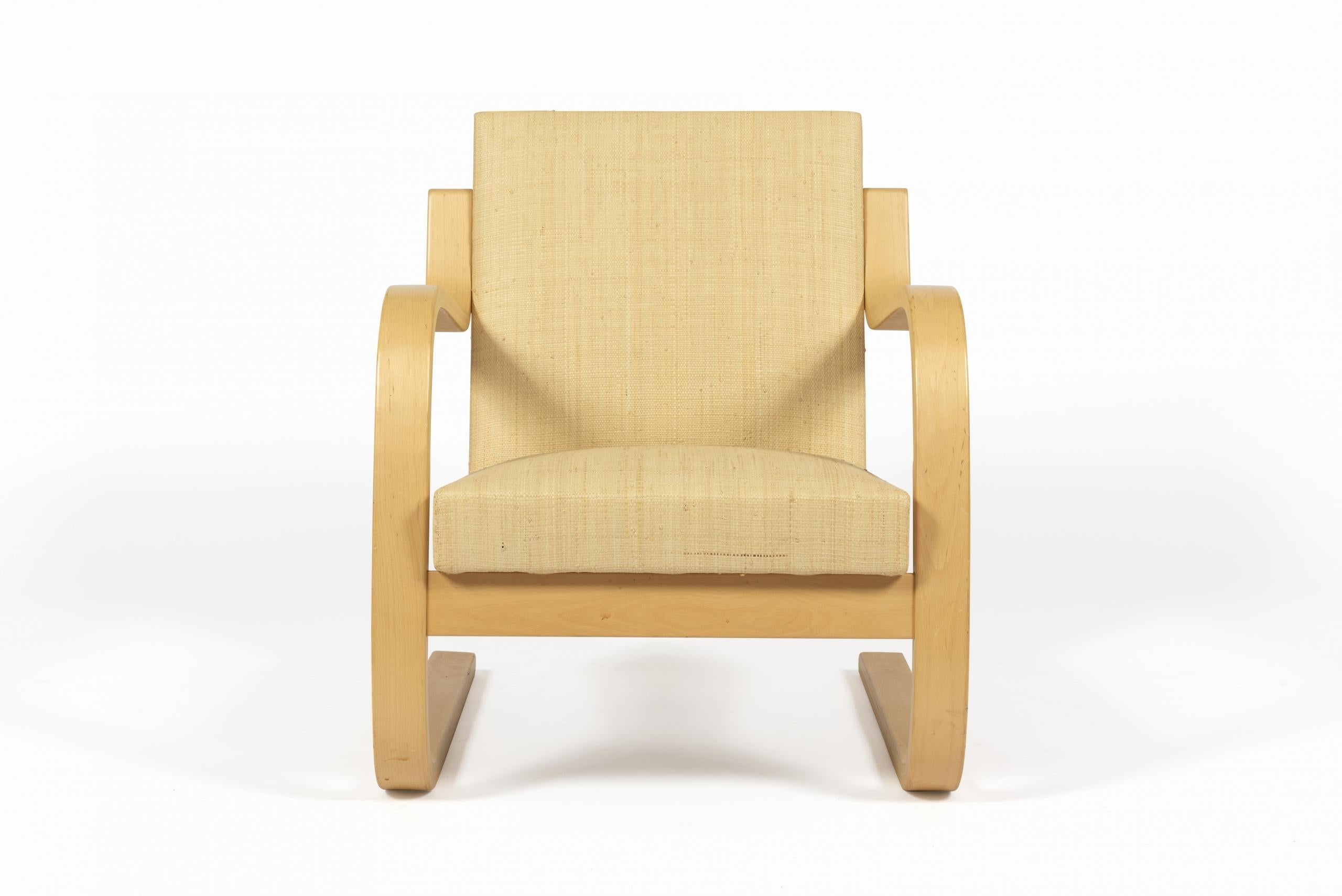 Mid-20th Century Paire de fauteuils “402” d’Alvar Aalto Pour Artek, 1960 For Sale